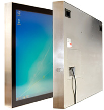 FlatMan® Multitouch Grossbild Panel PC - Anbaugeräte